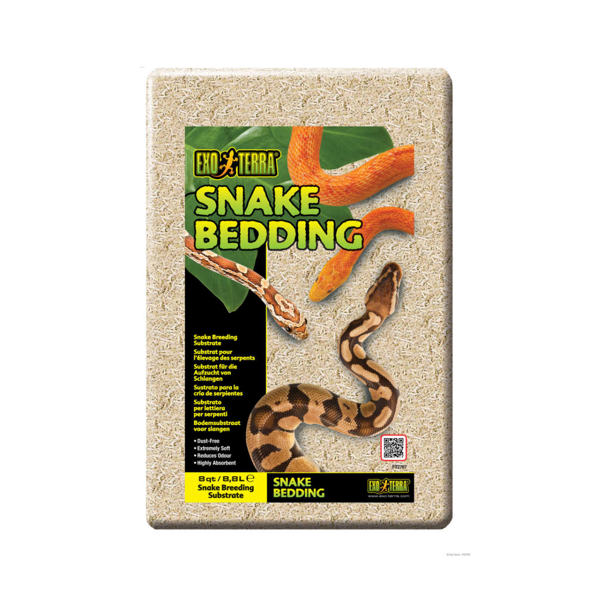 ExoTerra Snake bedding 8,8л breeding substrate РТ2767