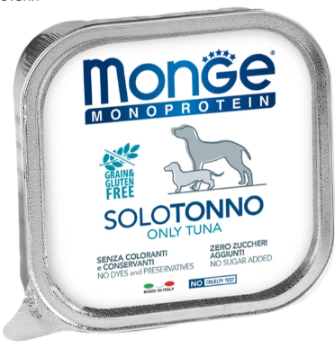 MongeDog Monoprotein Solo паштет из тунца 150г